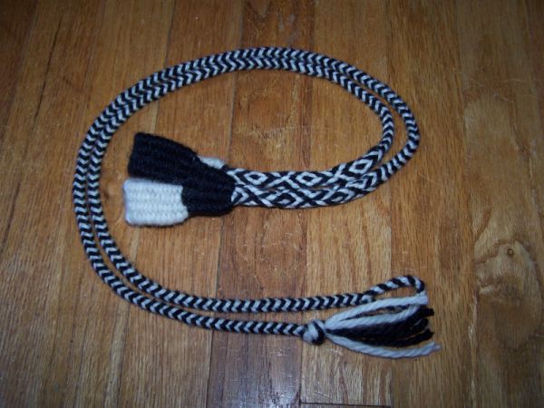 Black and White Peruvian sling